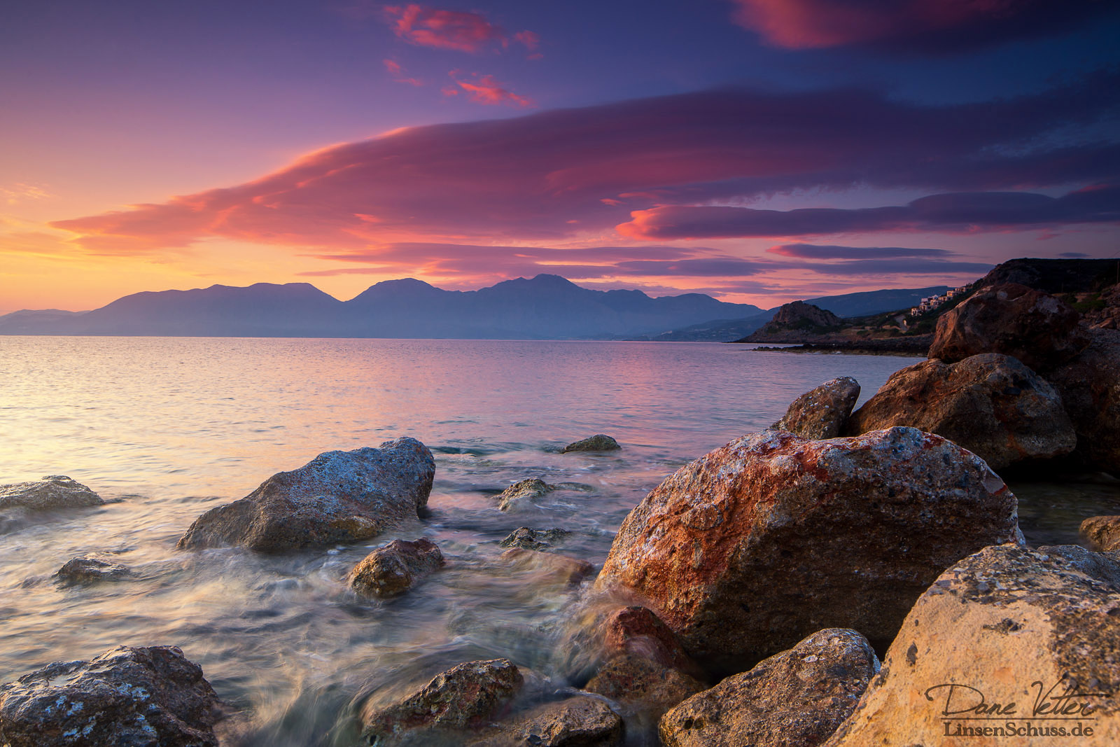 Burning Sunrise   Kreta